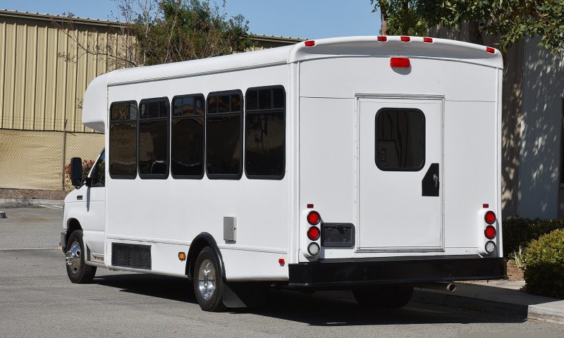 20 Passenger Bus exterior