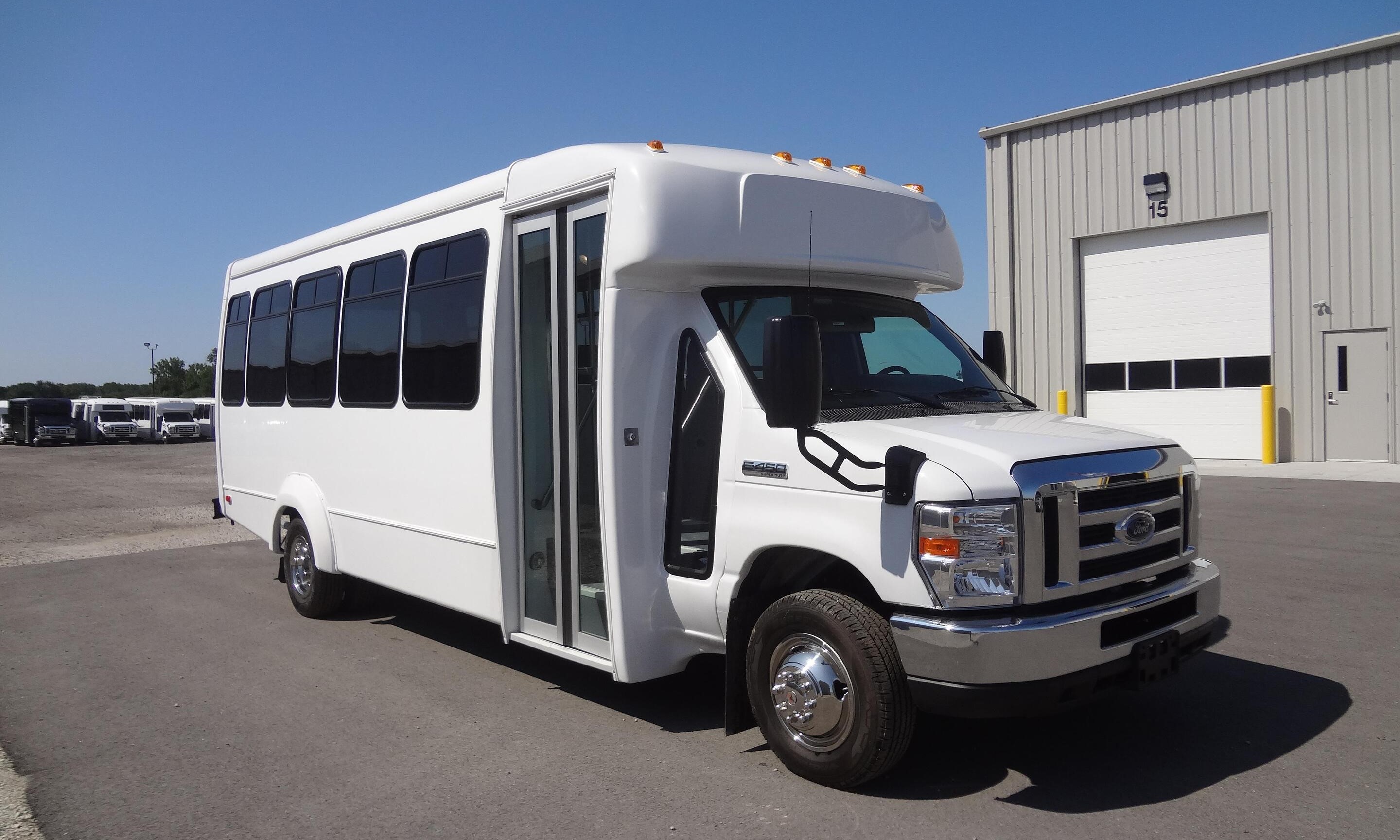 24 Passenger Bus exterior